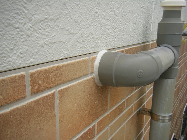 配管周りのシーリング打ち替え